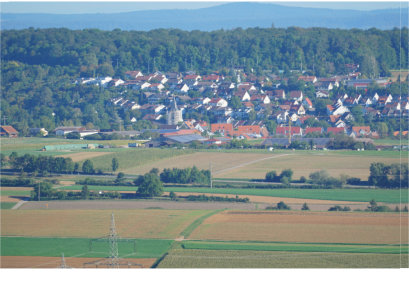Blick auf Germersheim